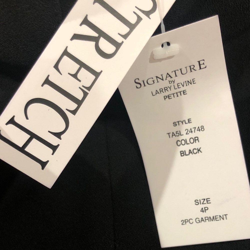 Black Women's Dress Pants - Slight Flare Leg - Picture 11 of 11